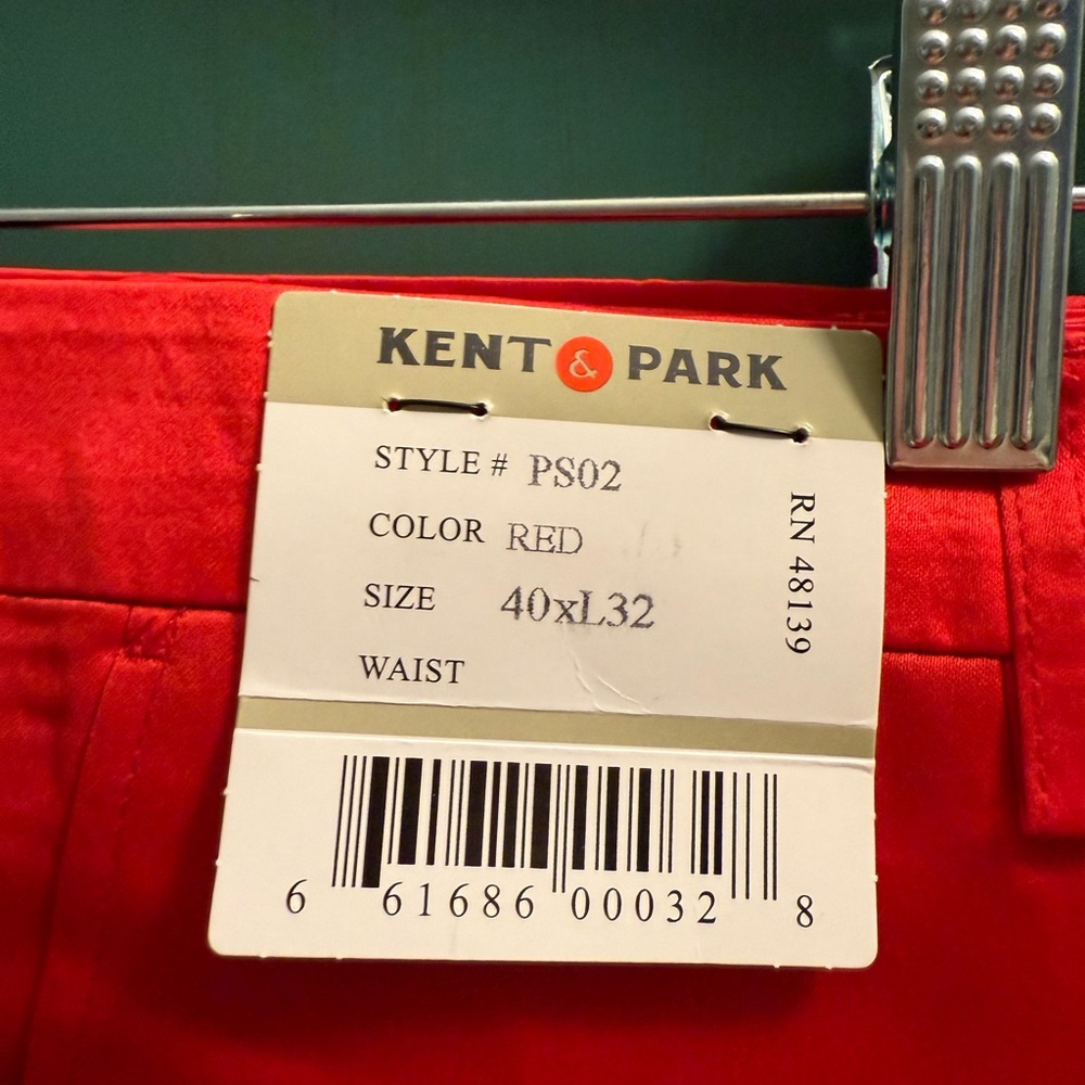 Kent & Park Red Pants